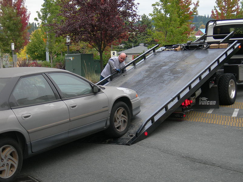 this image shows towing services in Meridian, ID